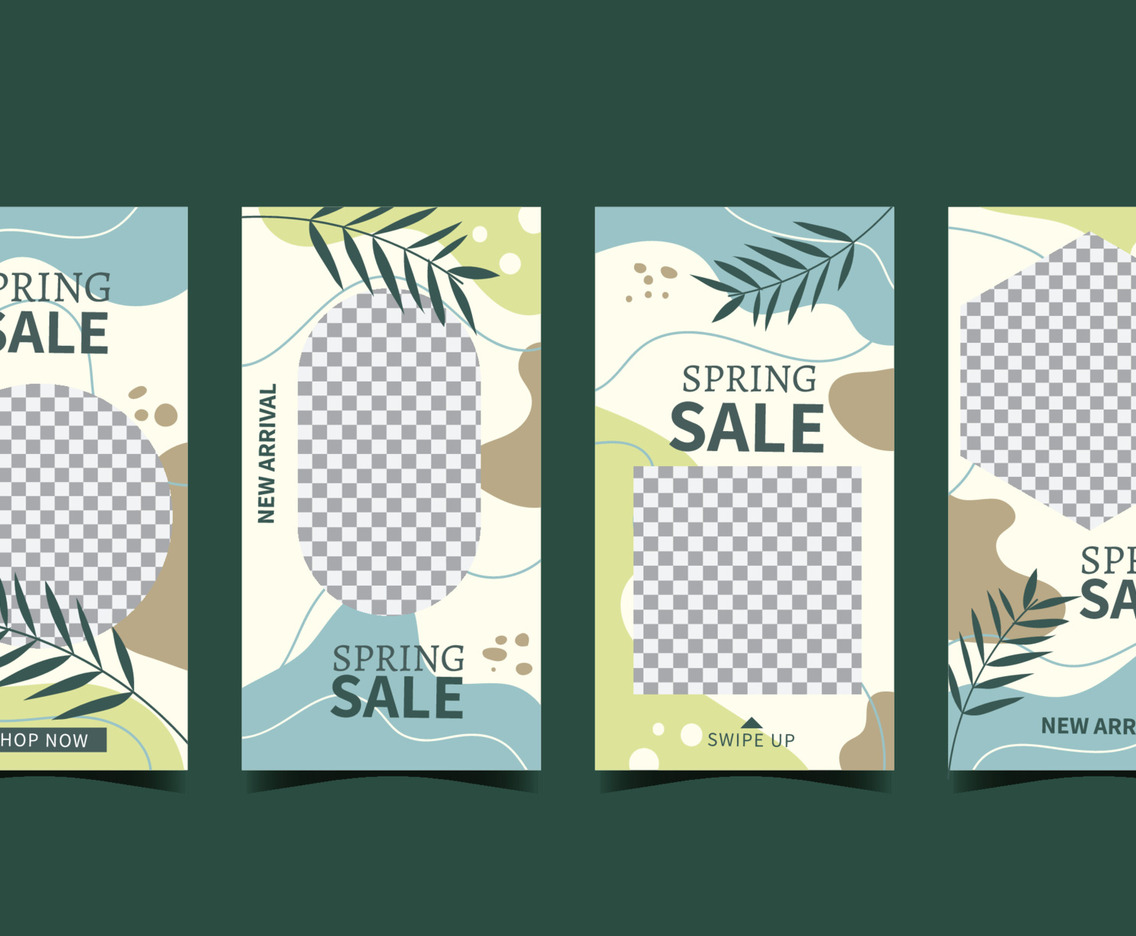 Spring Sale Social Media Stories Set