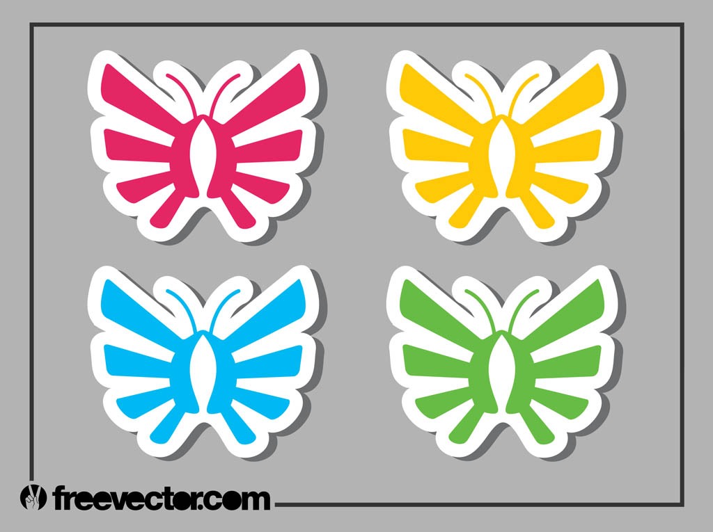 Butterfly Stickers