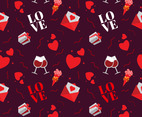 Valentine Seamless Pattern Collection