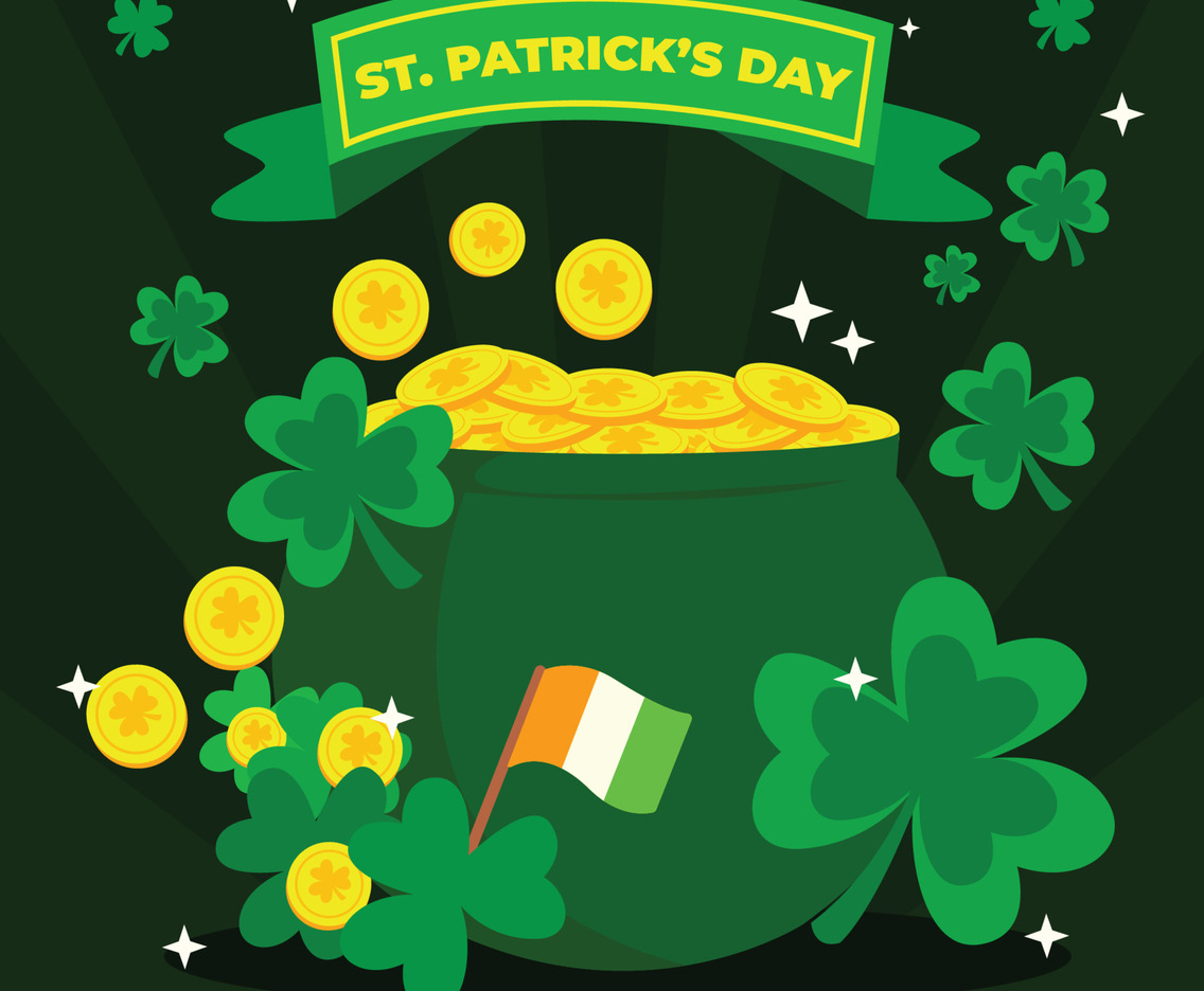 St. Patrick's Day with Coin Cauldron