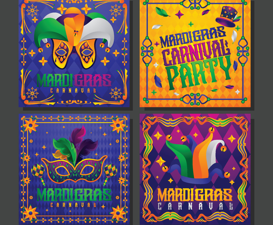 Mardi Gras Social Media Post