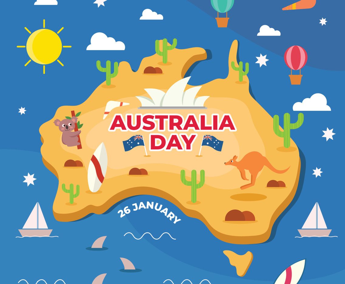 Australia Day Background