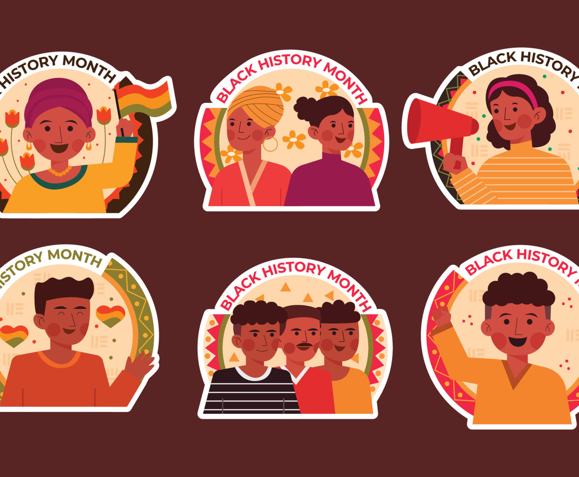 Black History Month Sticker