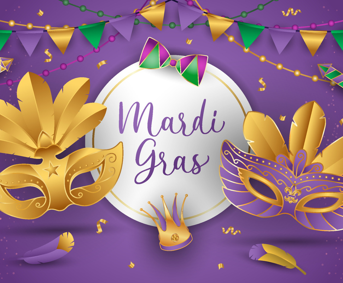 Mardi Gras Carnival Masquerade Vector Design Illustration