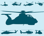 Helicopters Vector
