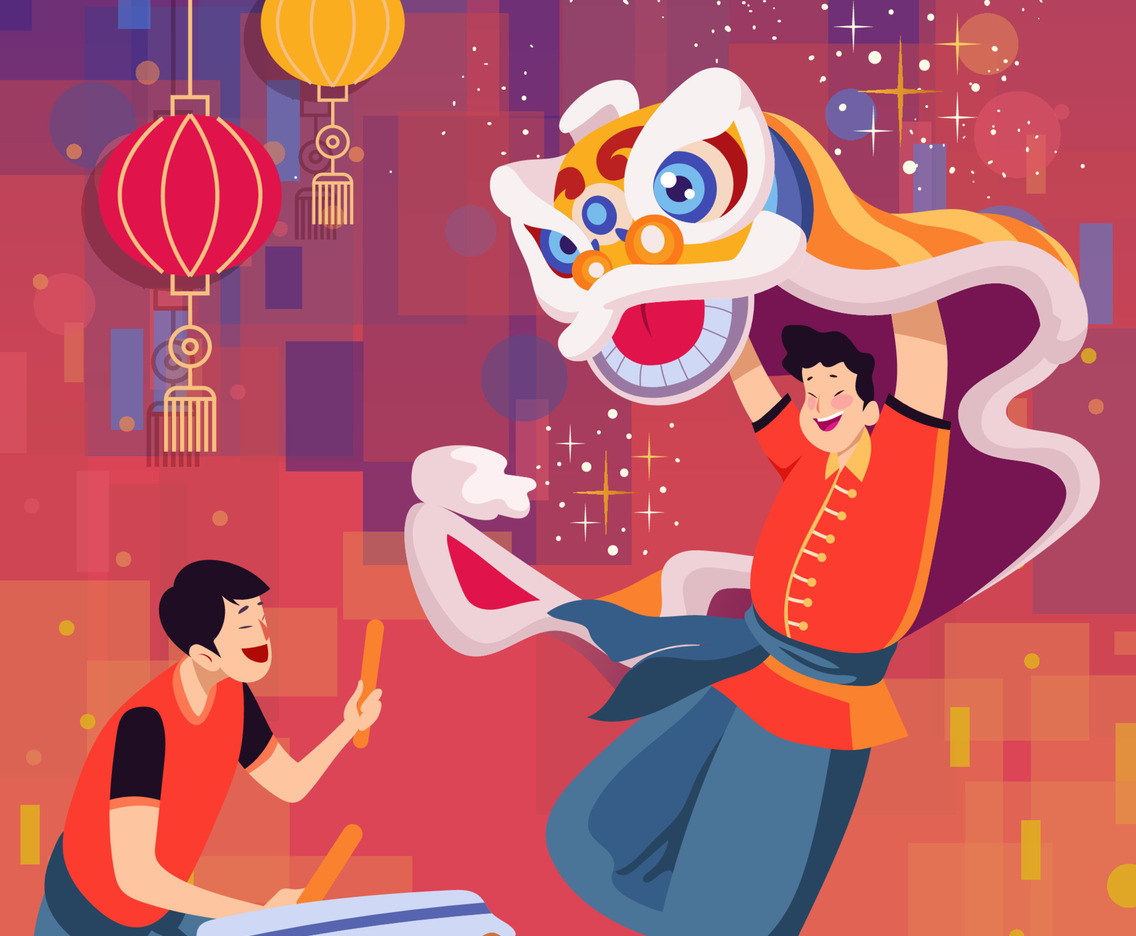 Lion Dance Performance