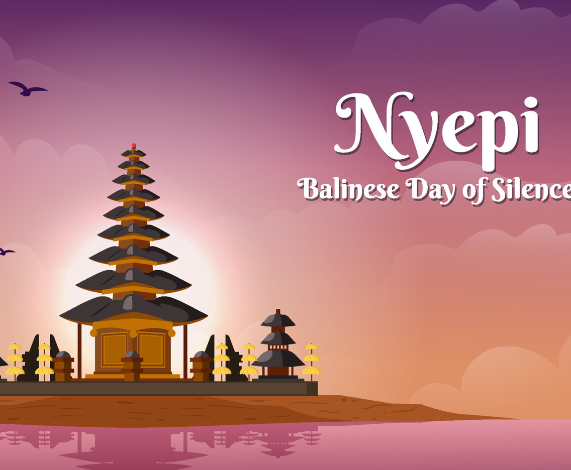 Nyepi Day of Silence Background