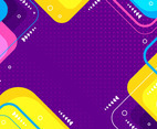 Abstract Colorful Geometric Background