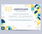 Modern Certificate Template Design