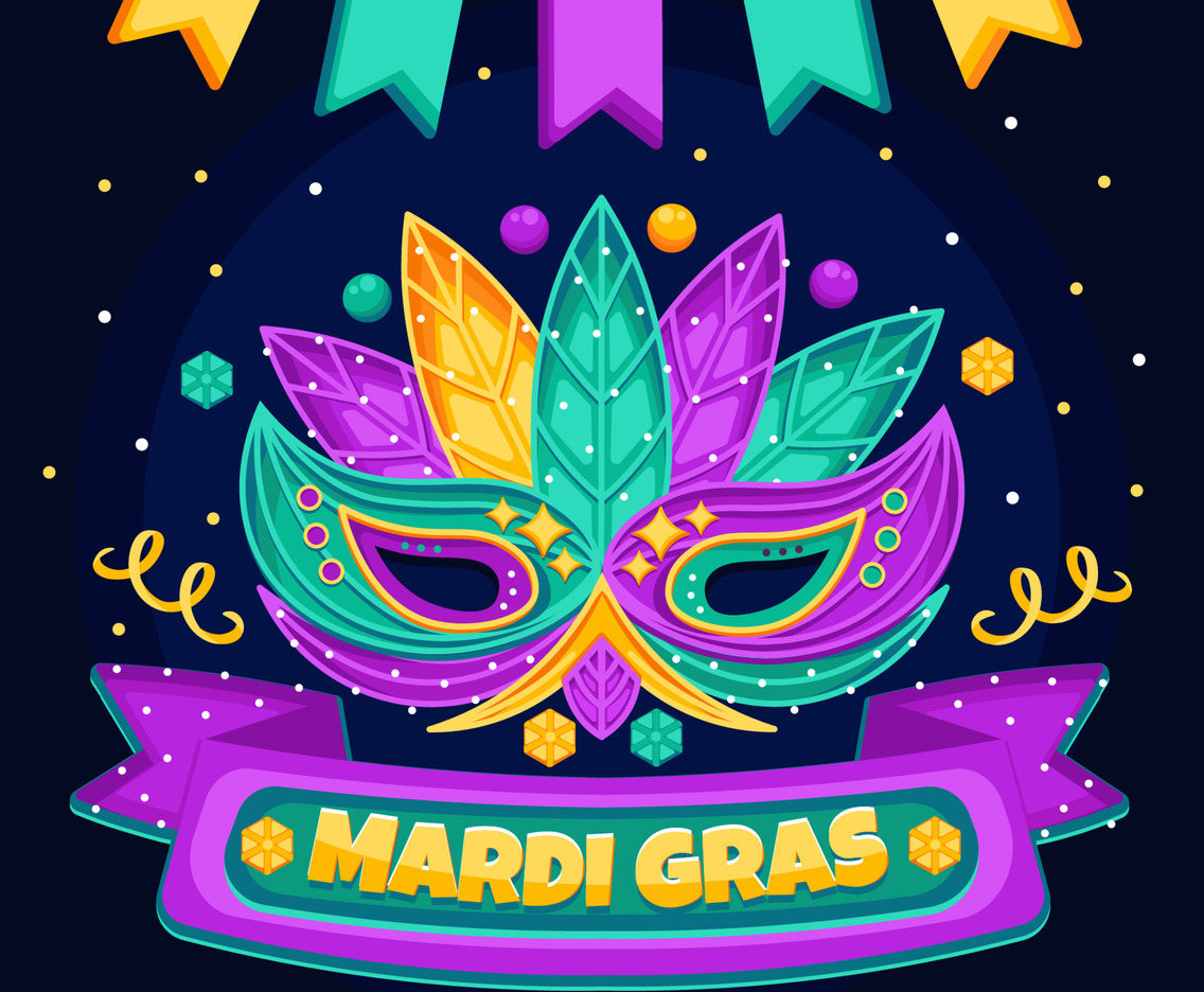 Mask of Mardi Grass
