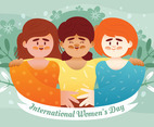 International Women's Day Background Template