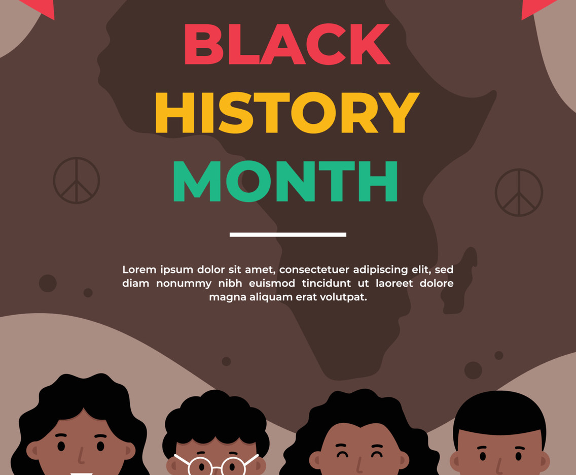 Black History Month Celebration Poster