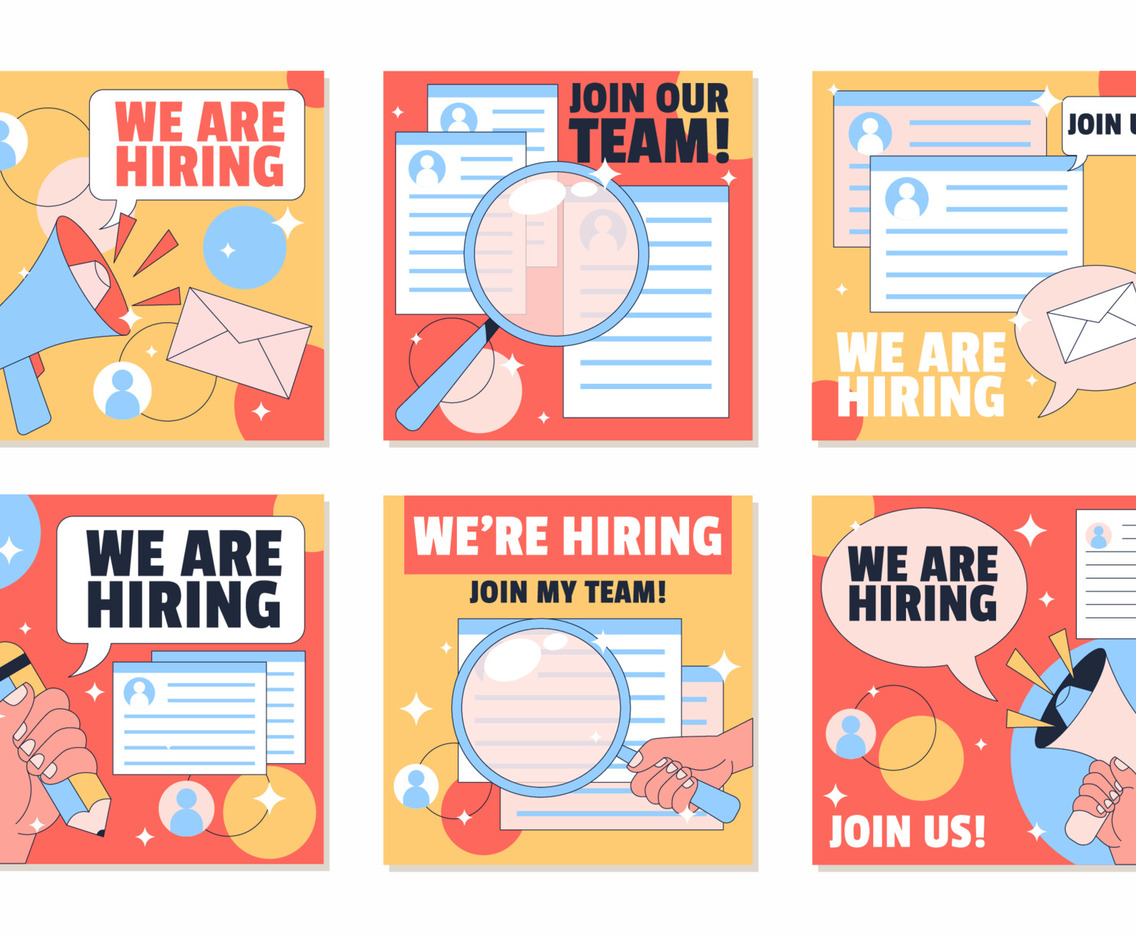 We Are Hiring Social Media Post