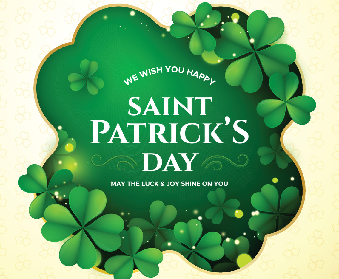 Saint Patrick's Day Clover Illustration