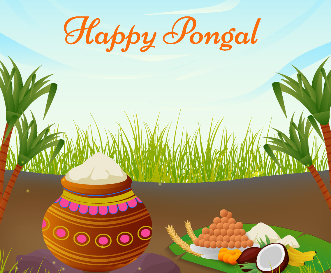 Happy Pongal  Background