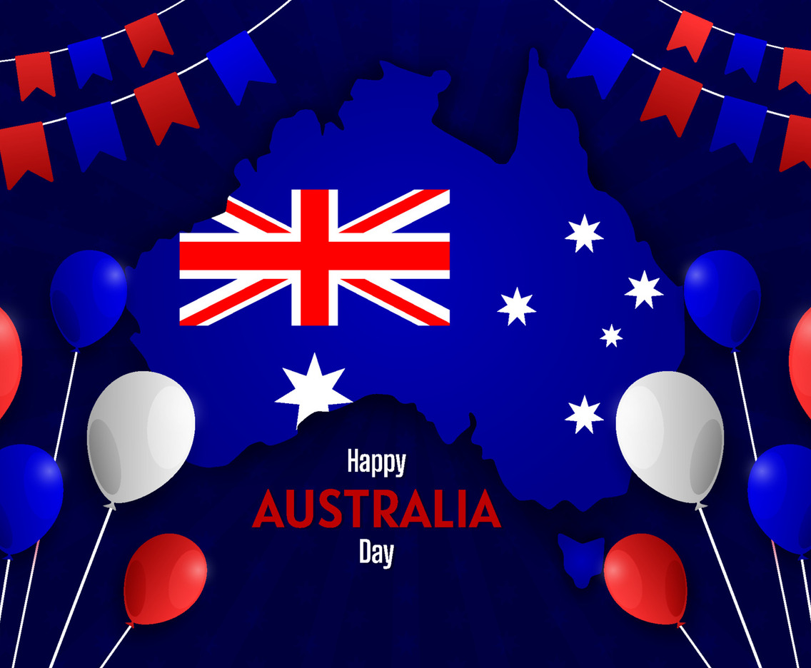 Happy Australia Day Background