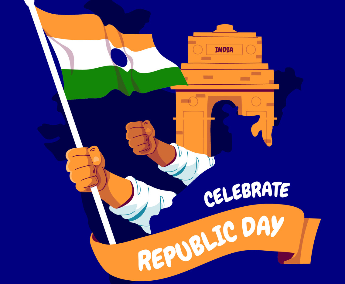 India Republic Day Concept