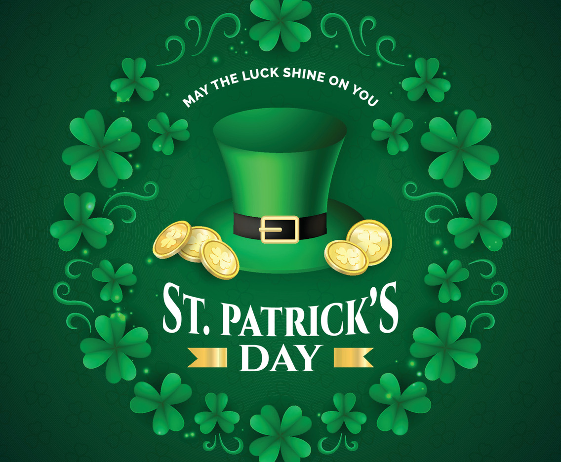 Saint Patrick's Day Hat Illustration