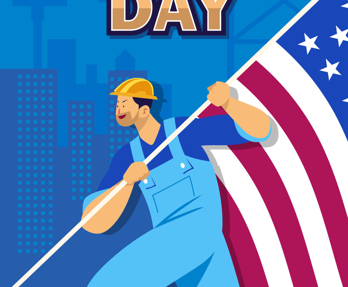Happy Labor Day Concept