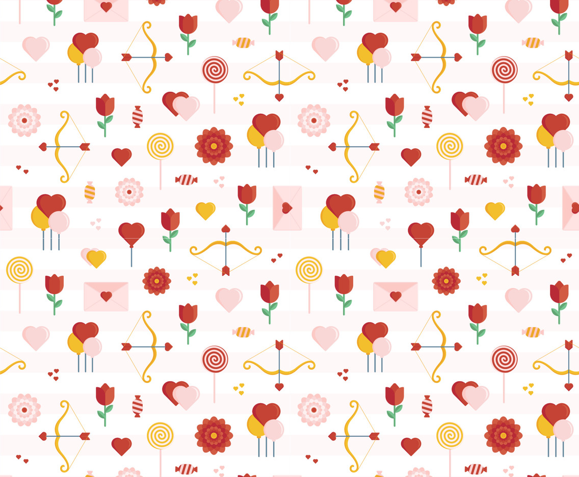 Valentine Seamless Pattern