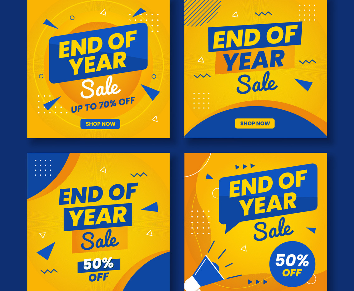 End of Year Sale Social Media Post