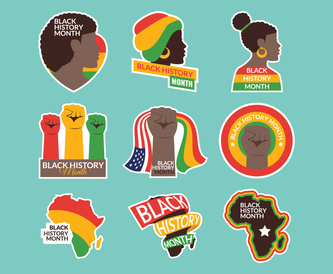 Black History Month Sticker