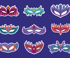 Mardi Gras Sticker Collection