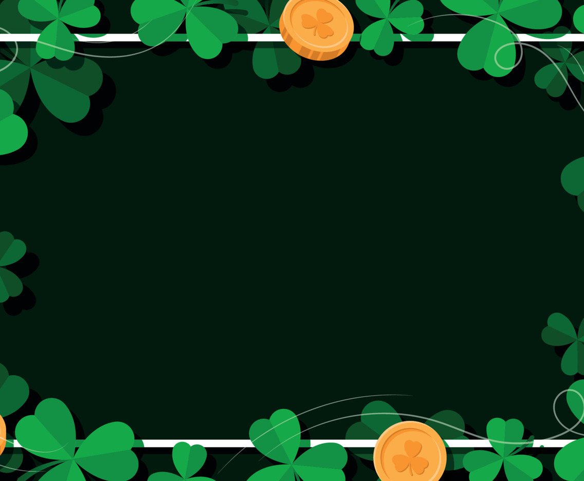 St.Patrick's Day Shamrock Background