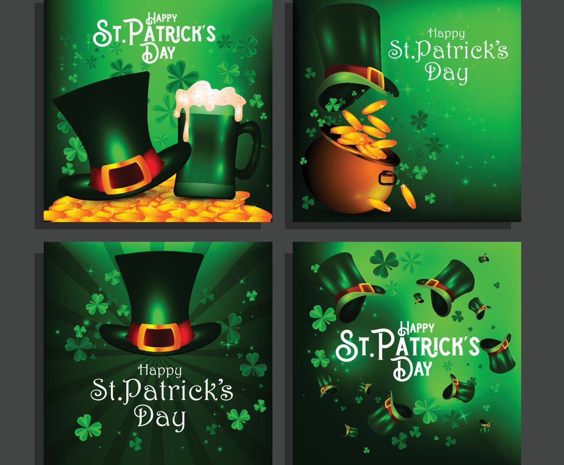 St.Patrick's Day Social Media Post Concept