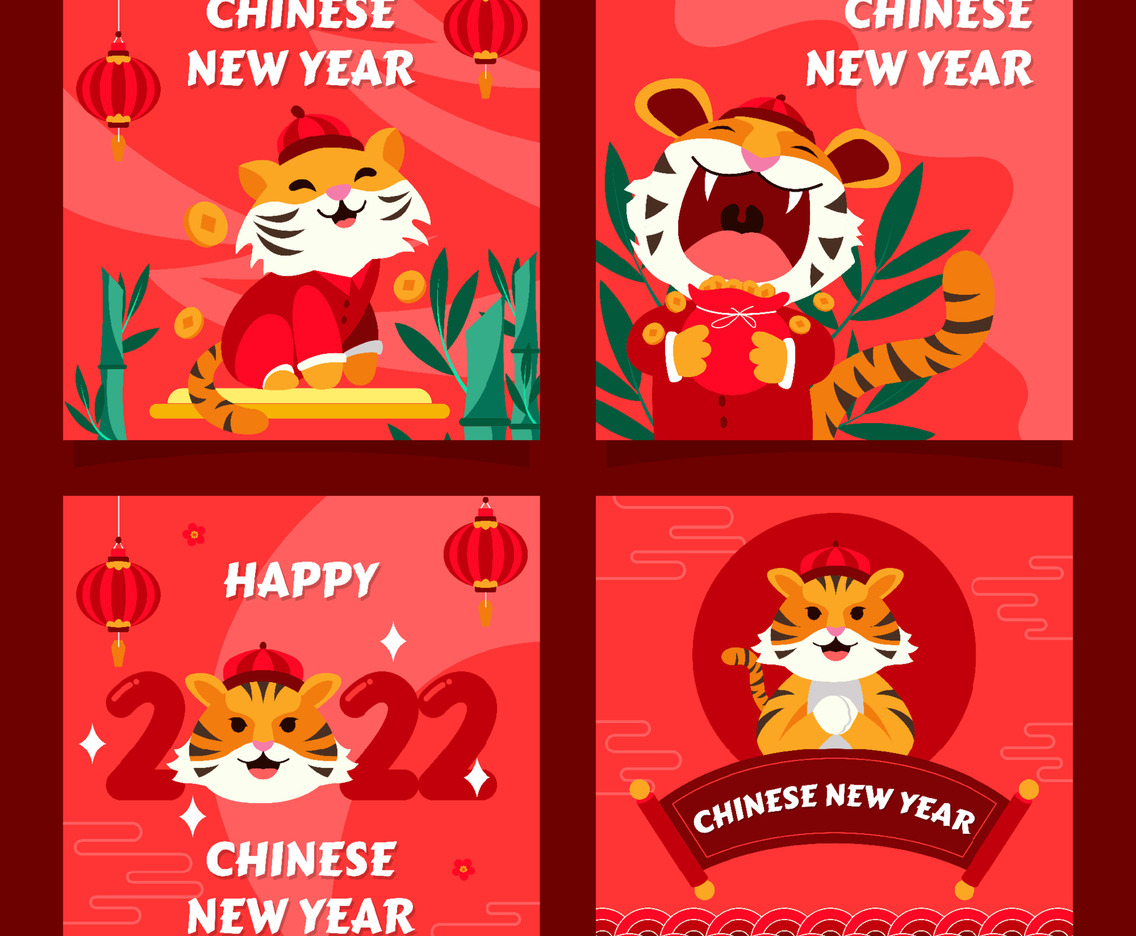Chinese New Year Social Media Post