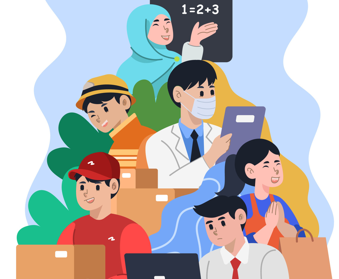 International Labor Day Celebration Concept