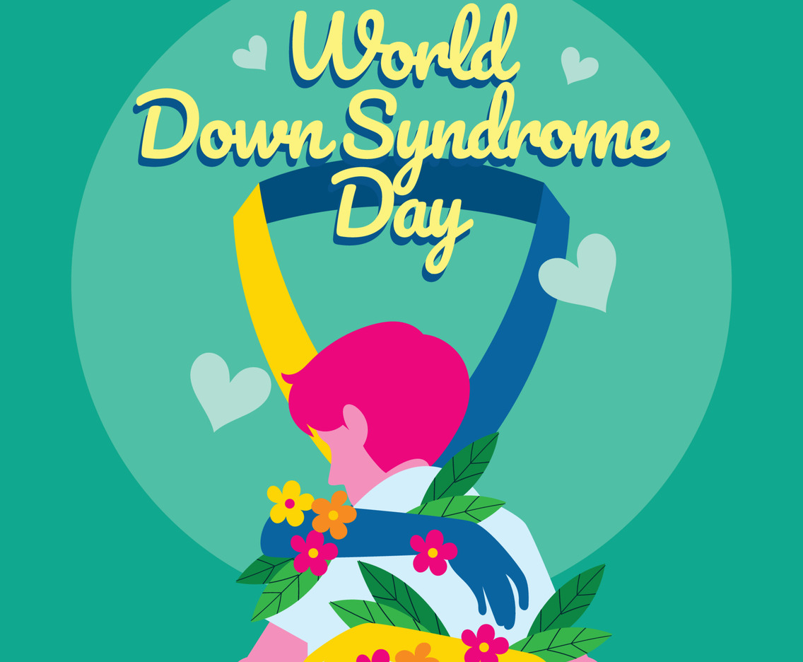 Love Hug in World Down Syndrome Day