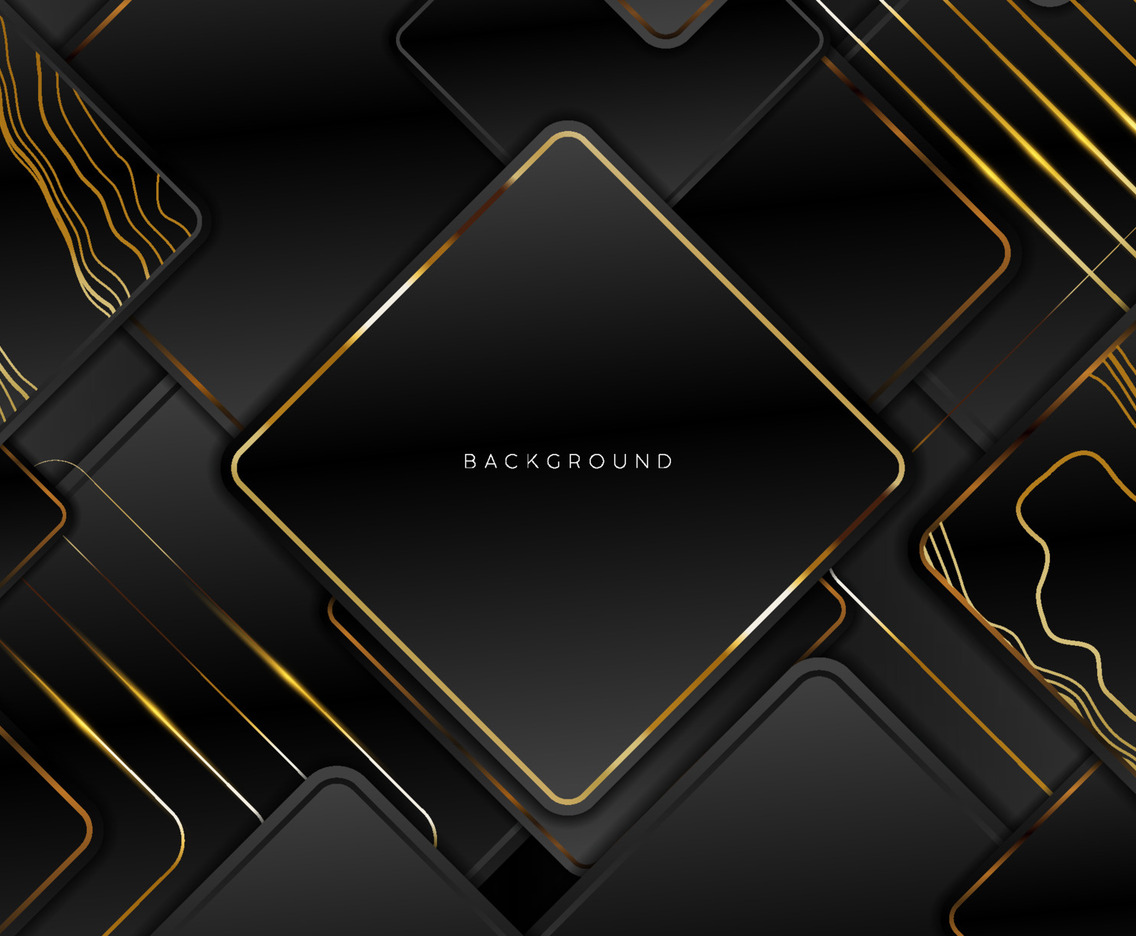 Black and Gold Premium Background