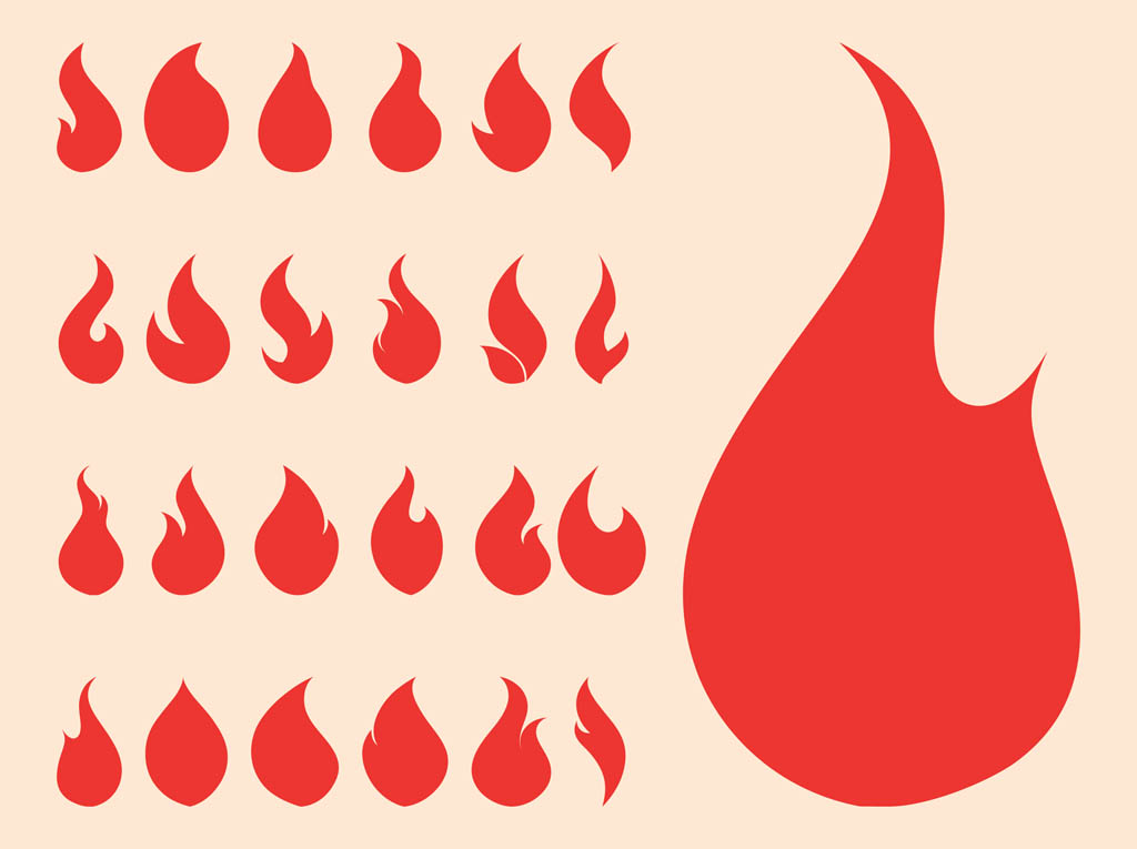 Fire Symbols Graphics