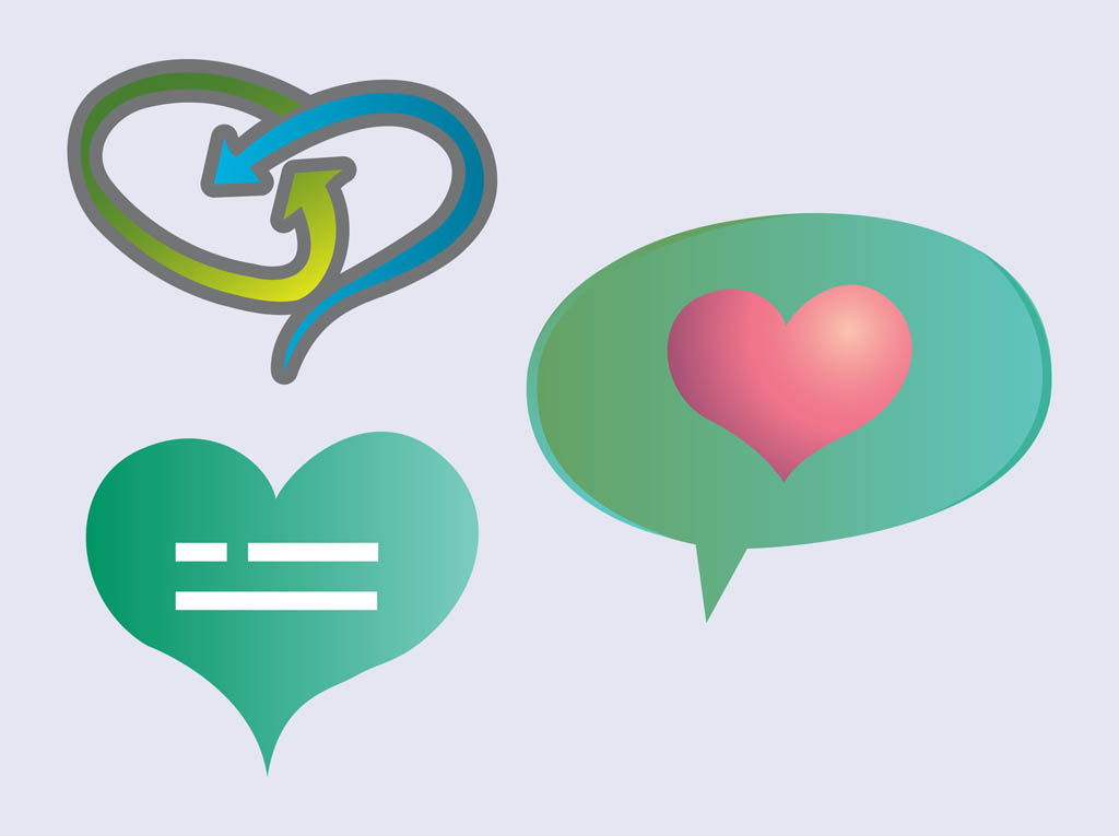 Heart Icons Vectors