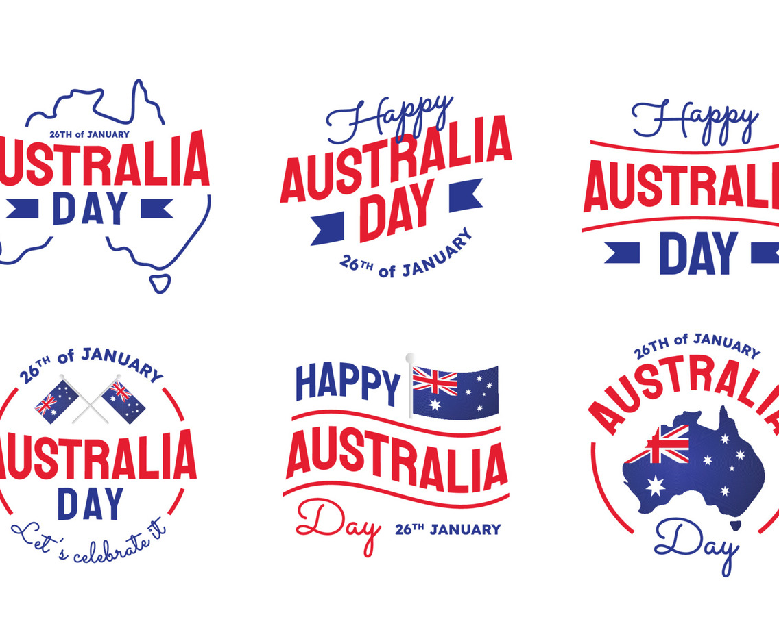 Australia Day Label Collection