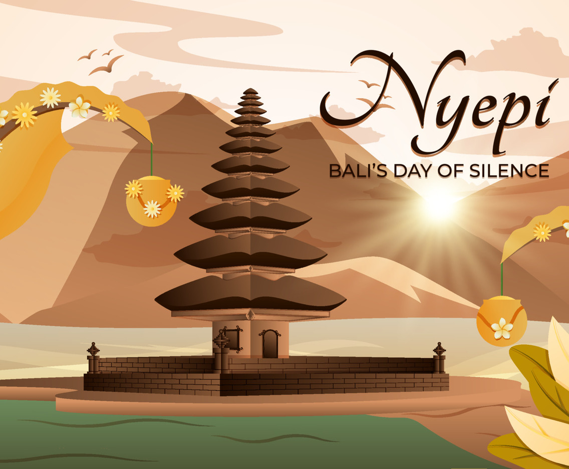 Bali Day of Silence Background