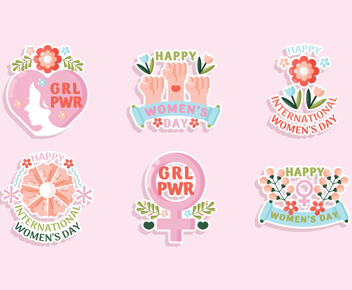 International Women's Day Sticker