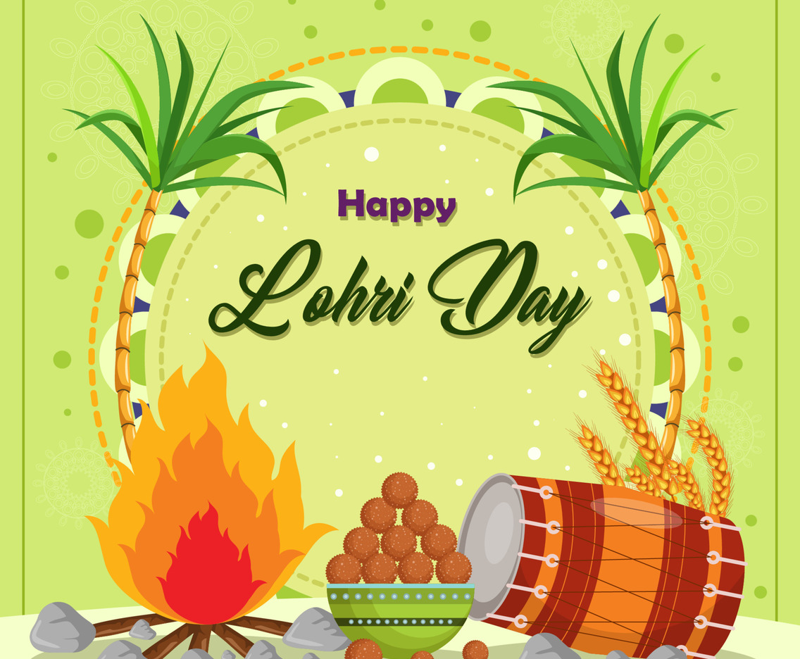 Happy Lohri  Background