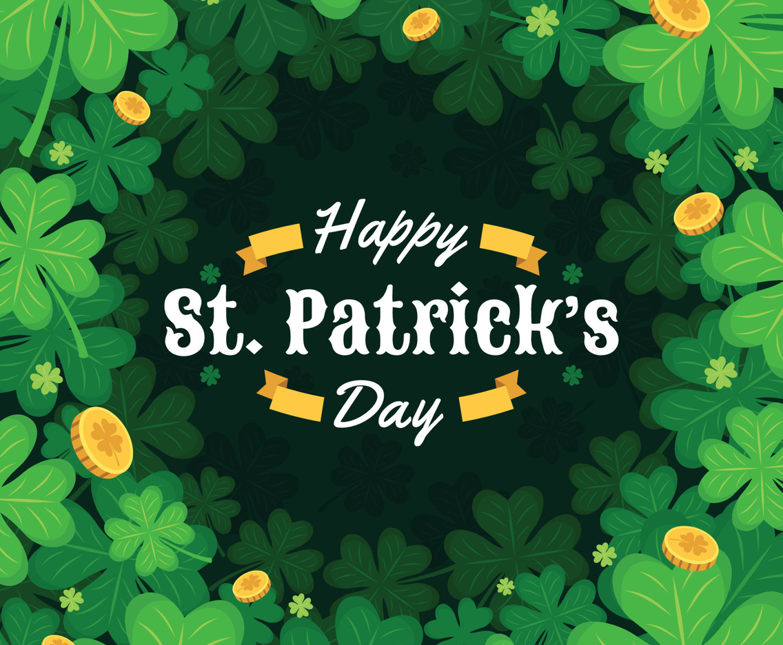 St. Patrick's Day Clover Concept