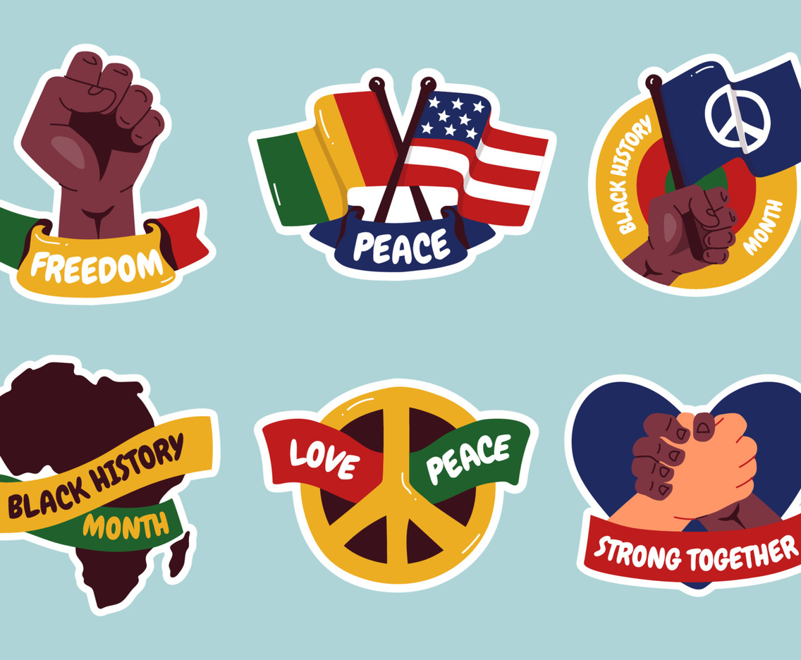 Black History Month Sticker Pack