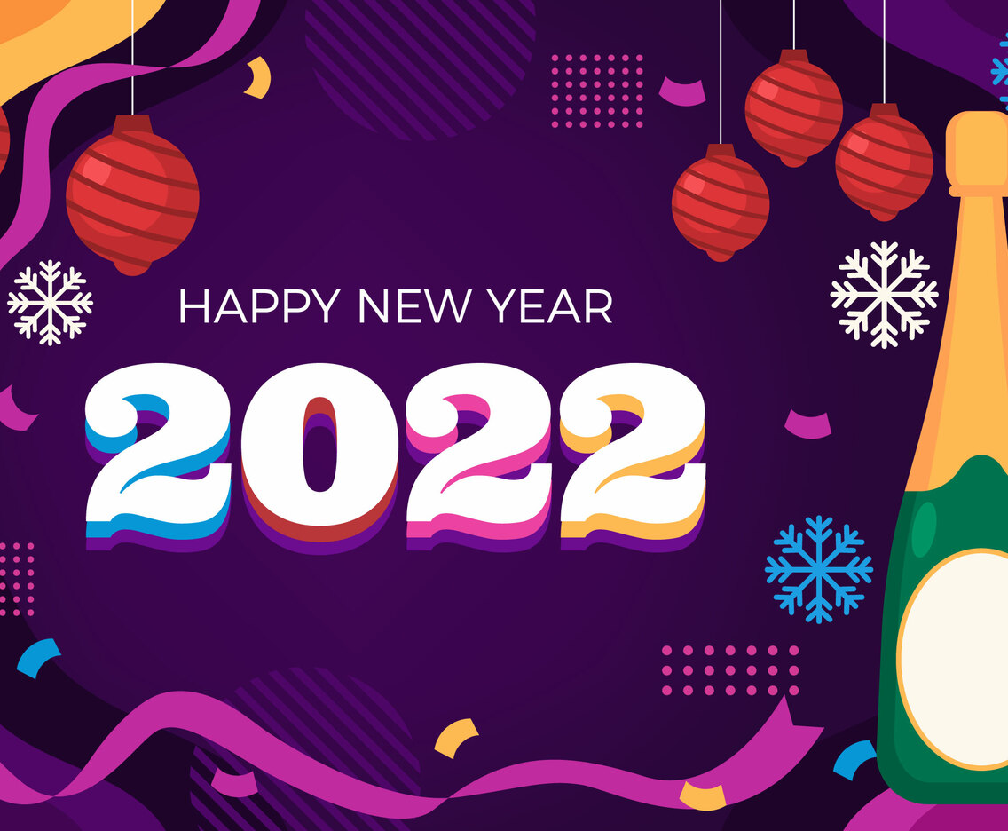 New Year Festivity Background Template