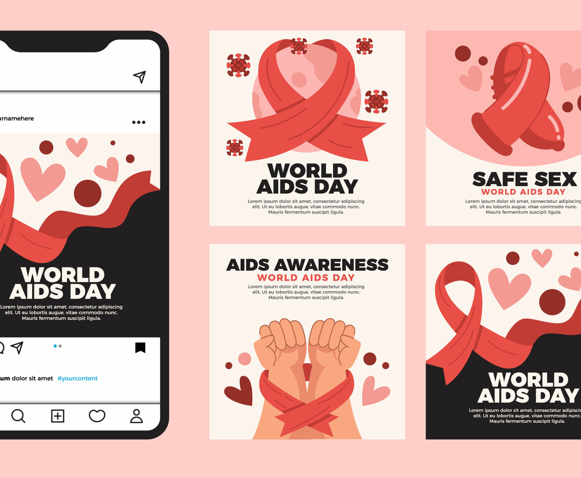 Social Media Story Post for World Aids Day