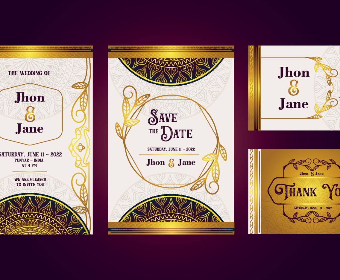 Indian Wedding Elegant Template