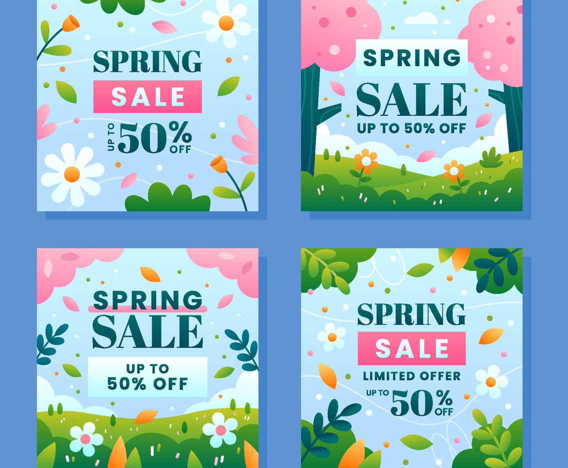 Spring Sale Offer for Social Media