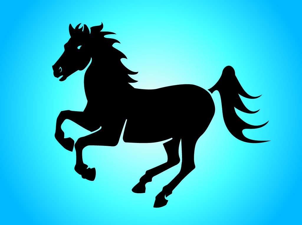 Simple Horse Graphic Vector Art & Graphics | freevector.com