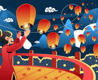Lantern Festival of Chinese New Year