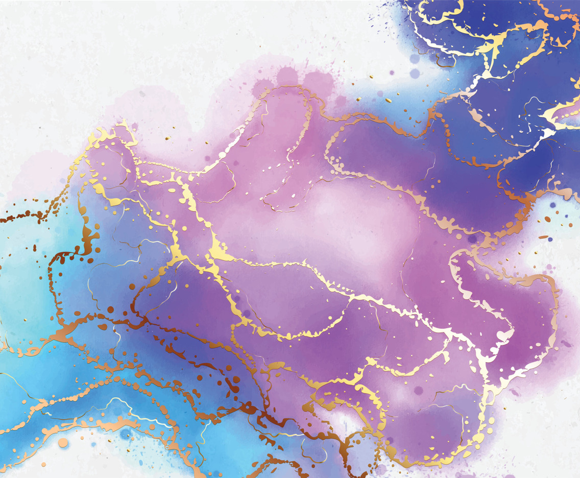 Abstract Watercolor Ink Background