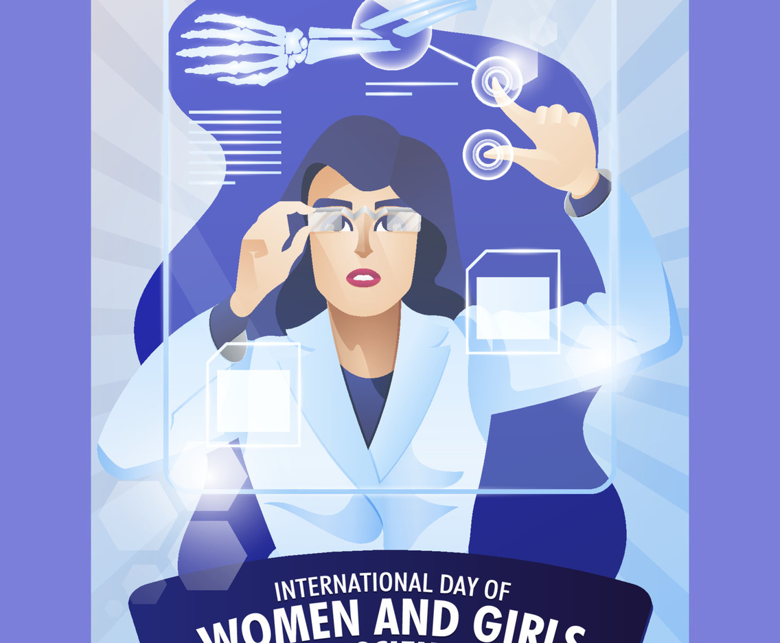 International Day of Women and Girls in Science Poster