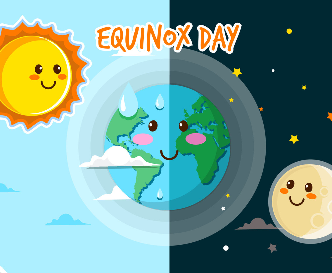 Equinox Day Concept
